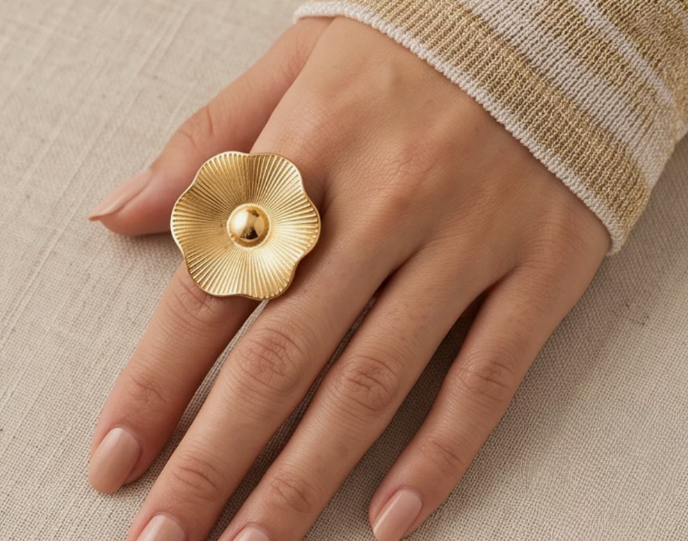 Anillo Carmen Dorado